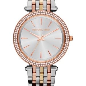 Michael Kors Tri-Tone Darcy Watch